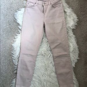 EUC 7 For All Mankind Distressed Pant Jeans 25 $180